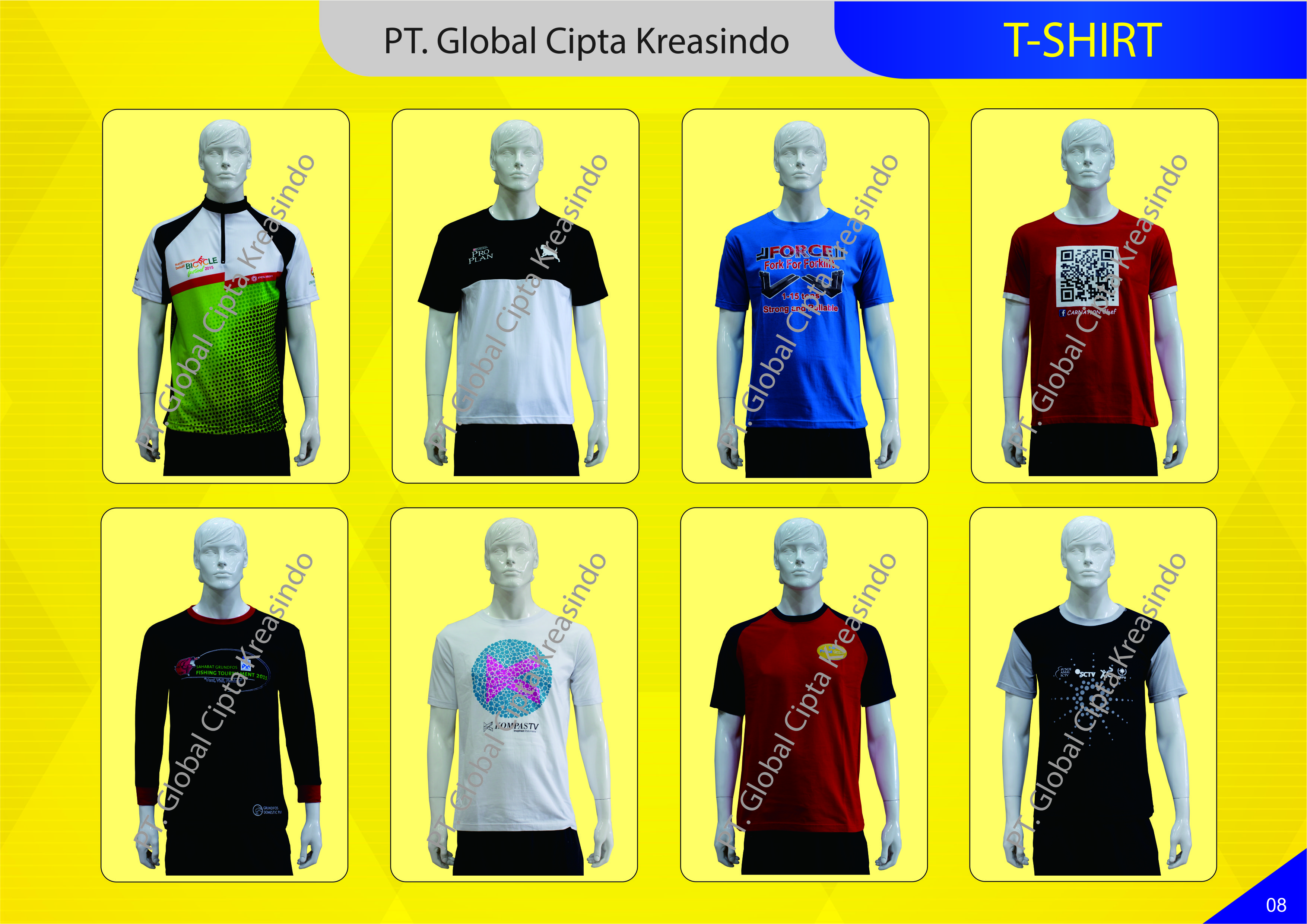 T-Shirt | Barang Promosi | Global Cipta Kreasindo